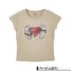 X-GIRL | RHINESTONE HEART AND WING S/S BABY TEE��105262011021��