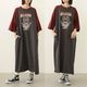 ߥ륯ե ǥ Ⱦµ T ԡ   եå 2 ONESIZE ͵֥ MILKFED. | EAGLE B/B TEE DRESS103253041001