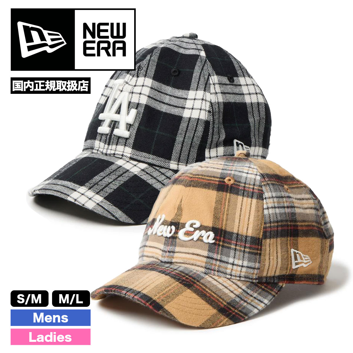 �˥塼���� ����å� ��� ˹�� MLB �ɥ��㡼�� ������ɥ��� �����å� ��2�� S/M M/L �͵��֥��� NEW ERA  newera | 9THIRTY Check Series��1466795-��