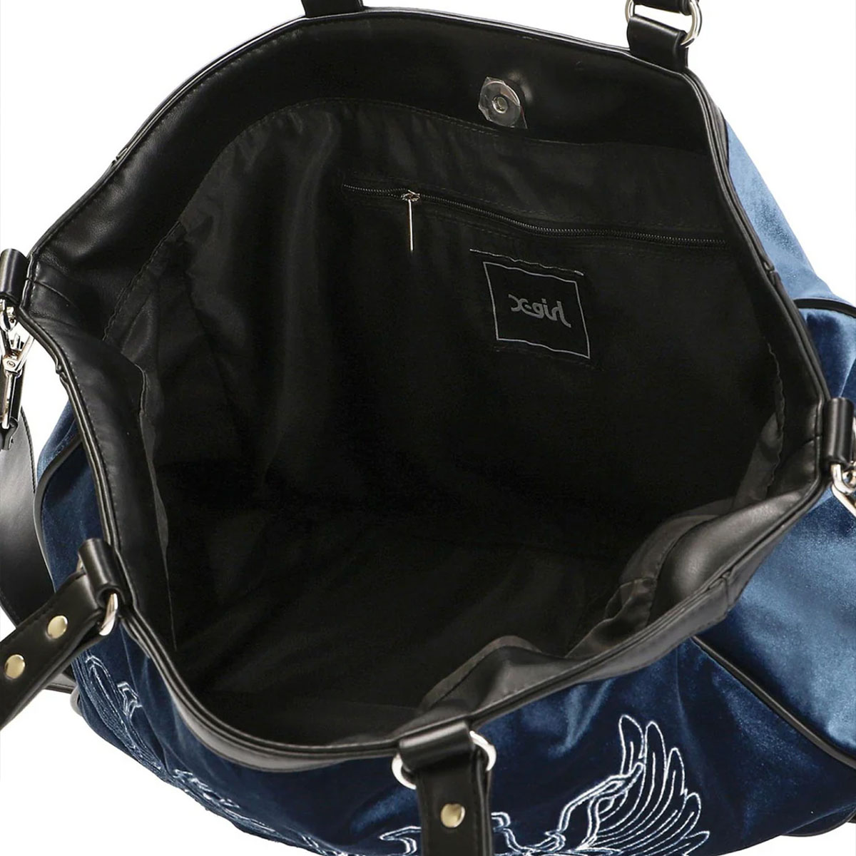 ��30%OFF ���ꥢ��󥹥�����ۥ��å��������� ���������Хå� �ȡ��� �礭�� ������ 2WAY A4��Ǽ�� ���ȥ꡼�ȿ͵��֥��� X-GIRL ���� 2025 ���� | VELOUR 2WAY BAG��105254053005��