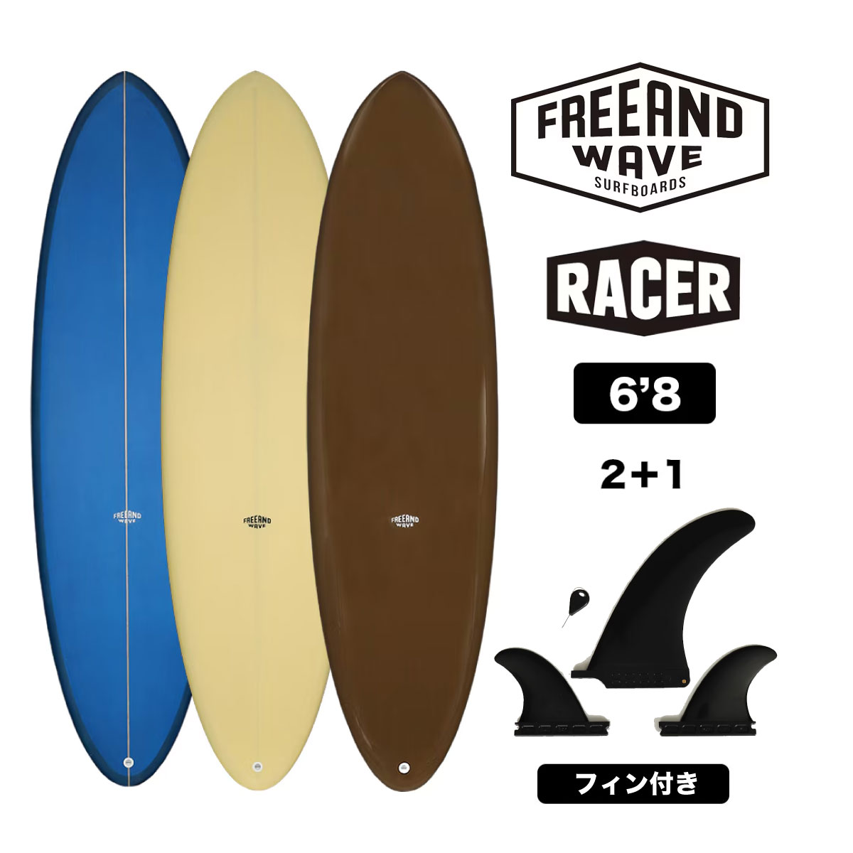 FREE AND WAVE | RACER 6'8��FW0053�ۡ�PU��