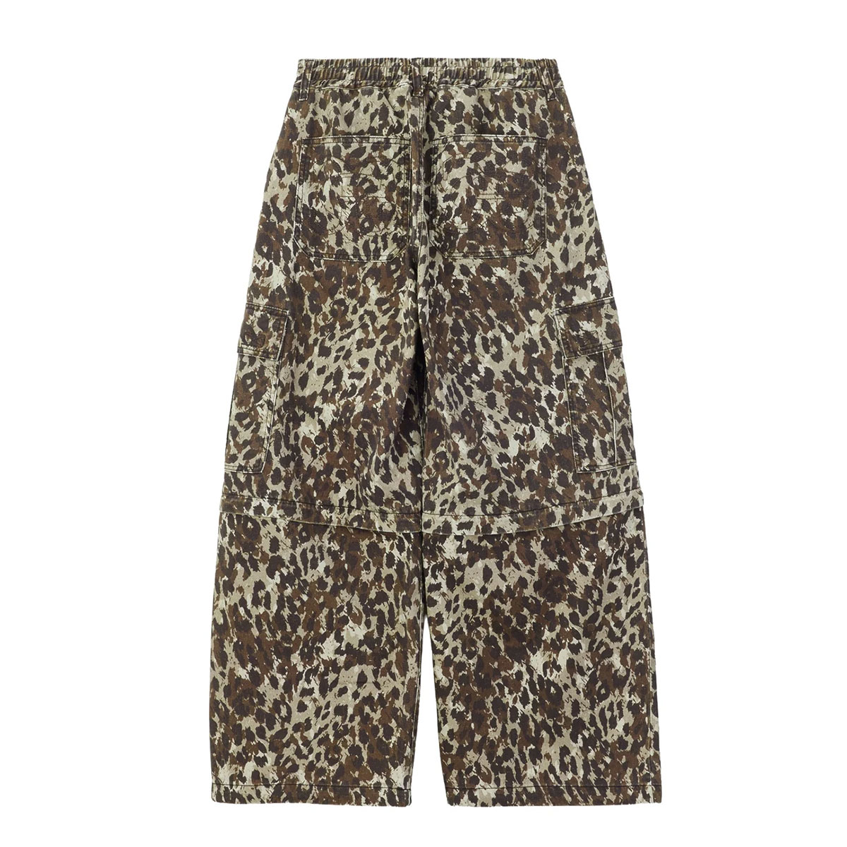 X-GIRL | EMBLEM POCKET 2WAY WIDE LEG CARGO PANTS��105263031002��