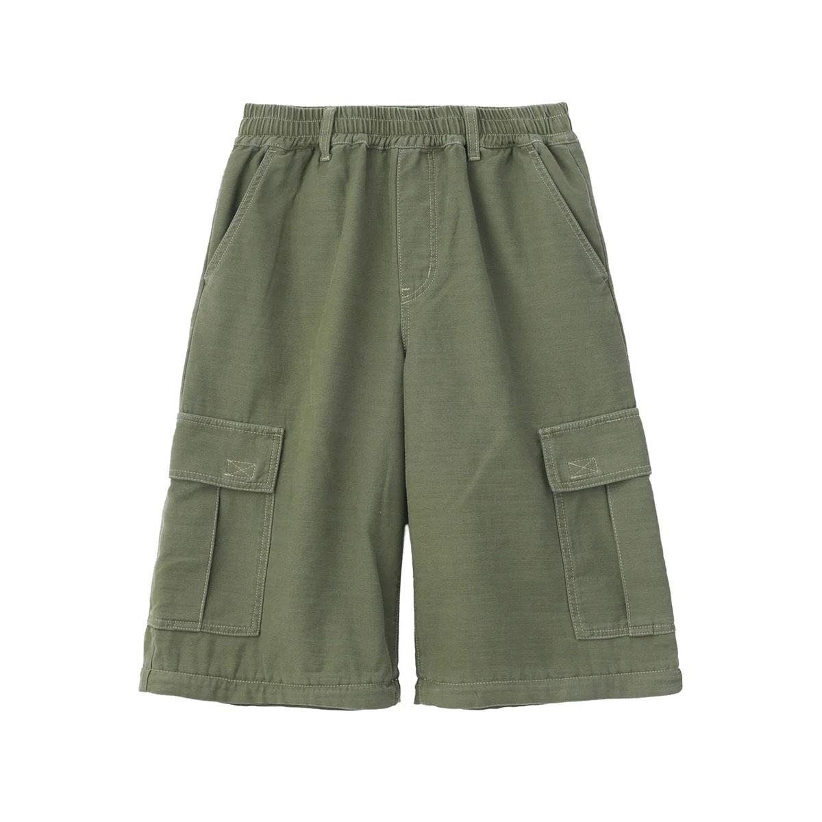 X-GIRL | EMBLEM POCKET 2WAY WIDE LEG CARGO PANTS��105263031002��