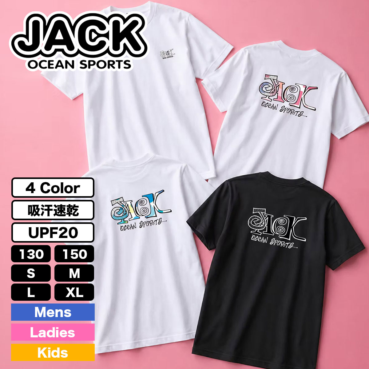 JACK OCEAN SPORTS  | SHAWN LOGO DRY TEE��T0139J��