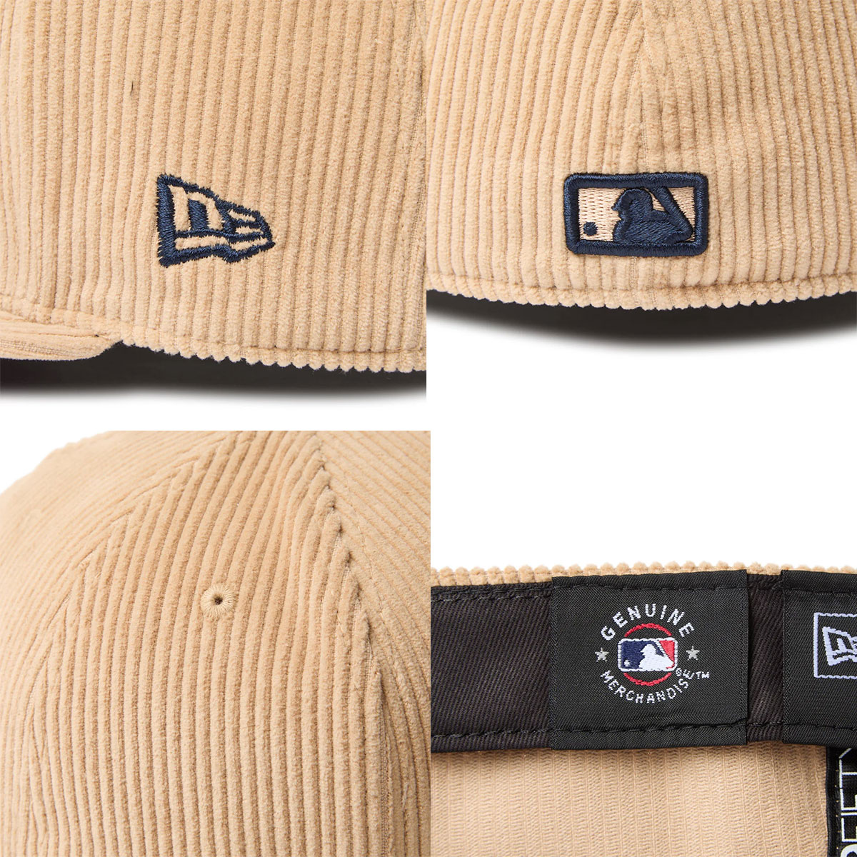 �˥塼���� ����å� ��� ˹�� MLB �ɥ��㡼�� ��󥭡��� �����ǥ���� ��2�� 7 3/8(58.7cm) �͵��֥��� NEW ERA  newera | 59FIFTY Corduroy��1466815-��