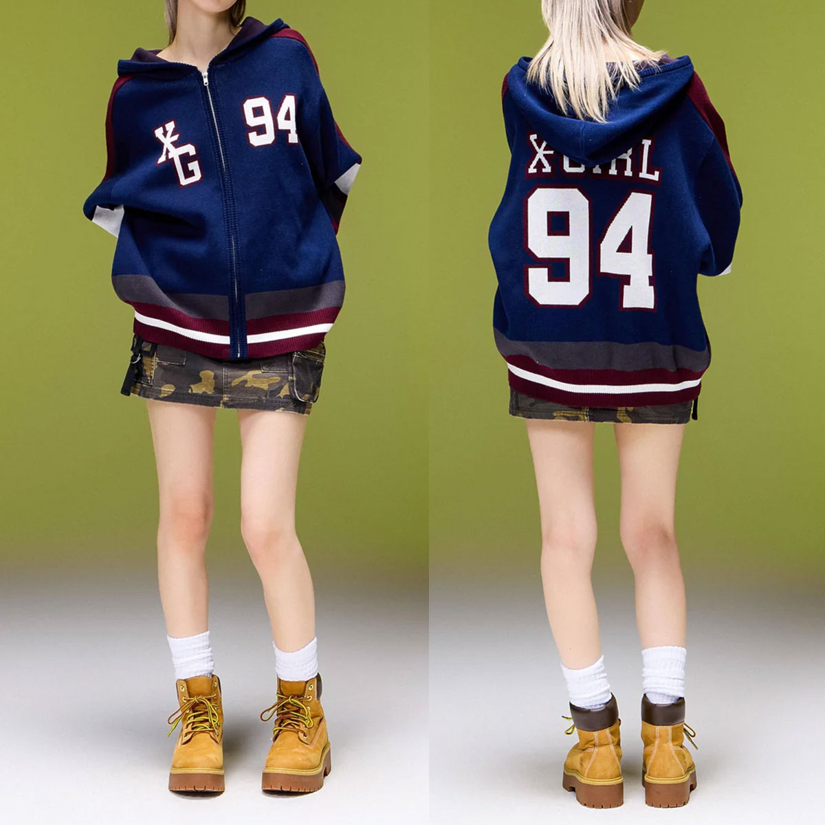 ���å��������� �ߥ˥������� �ܥȥ� �ޥ���ݥ��å� Y2K������ �º� ����ե顼���� M ���ȥ꡼�ȿ͵��֥��� X-GIRL ���� 2026 | MULTI POCKET MINI SKIRT��105263032001��