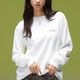 X-girl  | FACE BOX AND MESSAGE L/S TEE��105263011006��