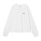 X-girl  | FACE BOX AND MESSAGE L/S TEE��105263011006��