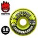 SPITFIRE WHEELS | Conical Full Yellow F4 99D 58mm��2111037658��