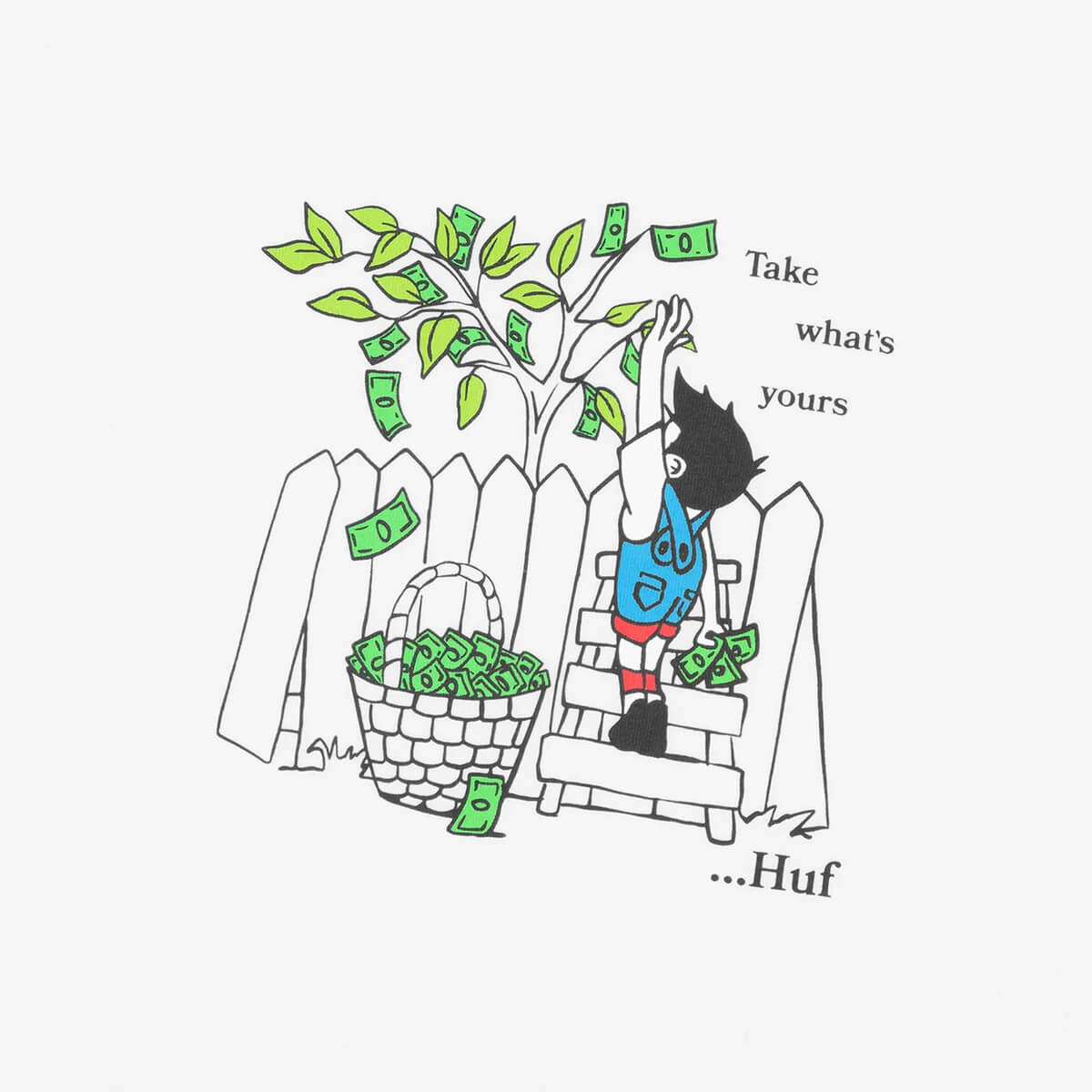 huf | TAKE YOURS TEE��TS02635��