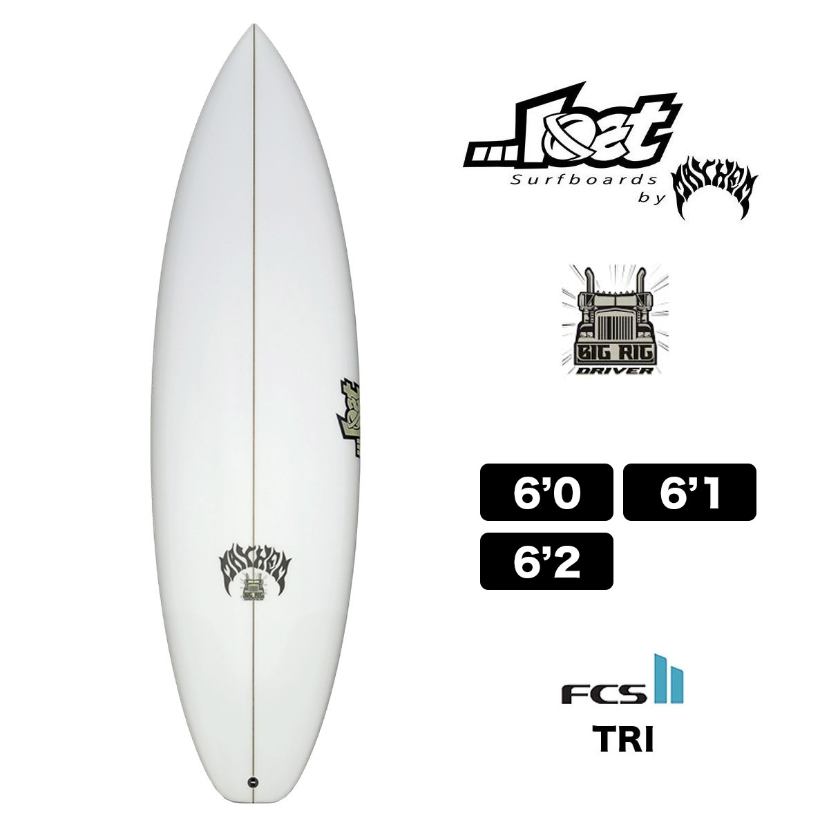 LOST Surfboards by Mayhem | BIG RIG DRIVER