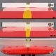 40%OFF ޡMichael Takayama surfboards ޥ륿 եܡ ե 󥰥ܡ 󥰥ե RED ѡץ쥯 åɥ 9.6 | PERPLEXERmt06 (JACK)