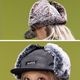 X-GIRL  | BOX LOGO EMBROIDERED DOG EAR JET CAP��105263051001��