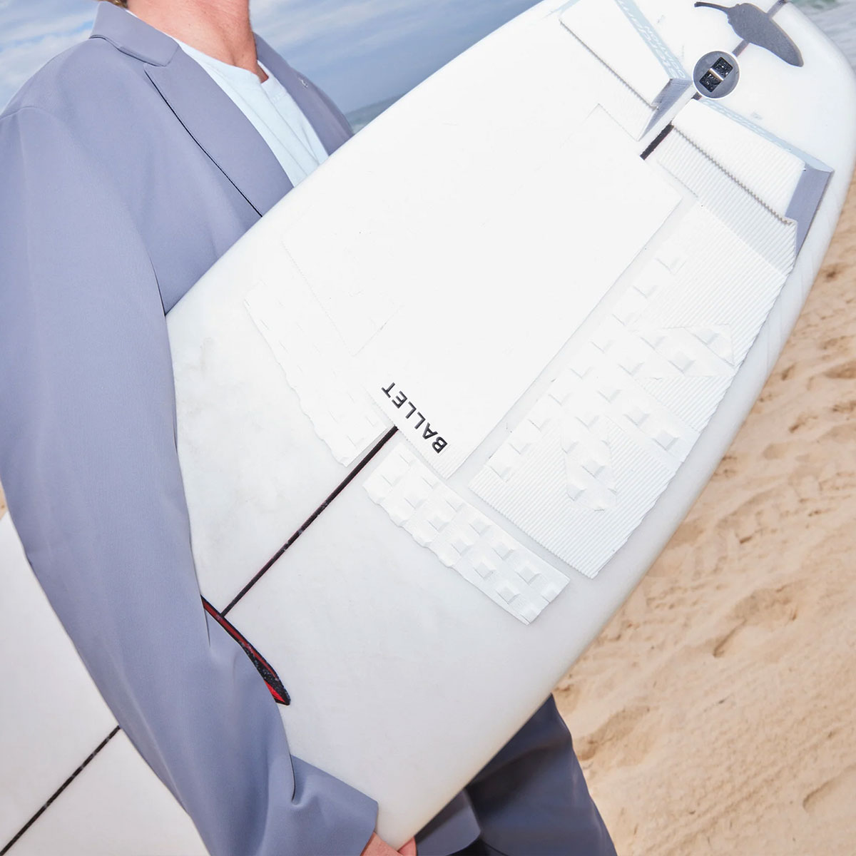 �����ե��� �����եܡ��� �ǥå��ѥå� �Х쥨 �ǥå��ѥå� 5�ԡ��� �֥�å� �� ���硼�ȥܡ��� ������� ����ץ� �͵� �֥��� �Х�å� �Х졼 | BALLET x NASA PRO 5-Piece Deck Pad��NASA��