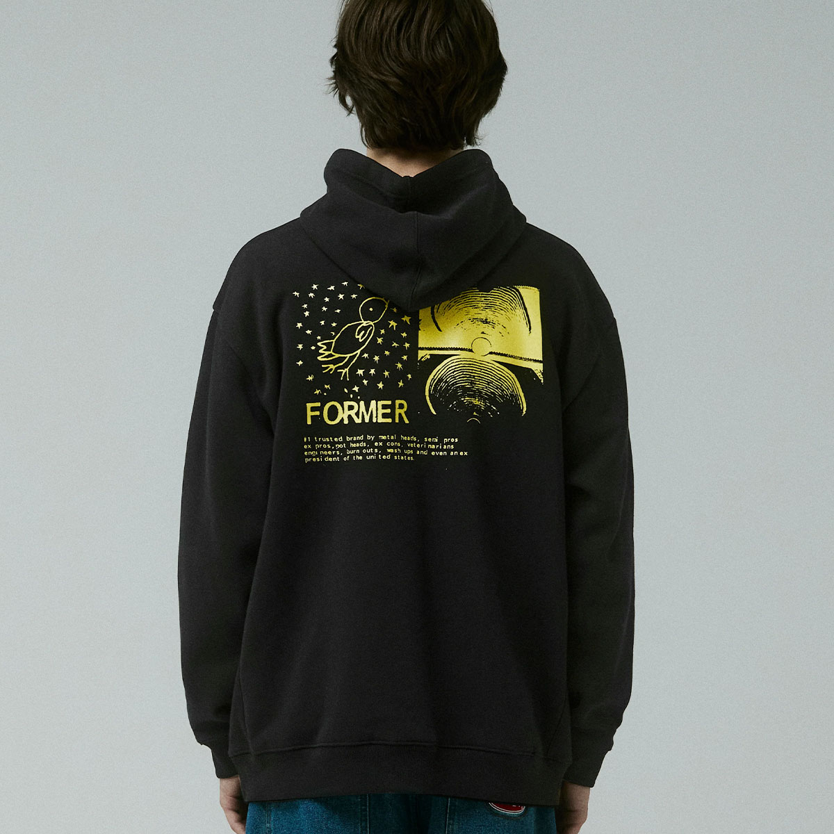 �ե����ޡ� ��� �������å� �ѡ����� �ա��ǥ��� �ȥåץ� M L �����ե��� �����ȥɥ� ���ȥ꡼�� �͵� �֥��� FORMER ���� | FREE CRUX HOOD��FFL-25308��