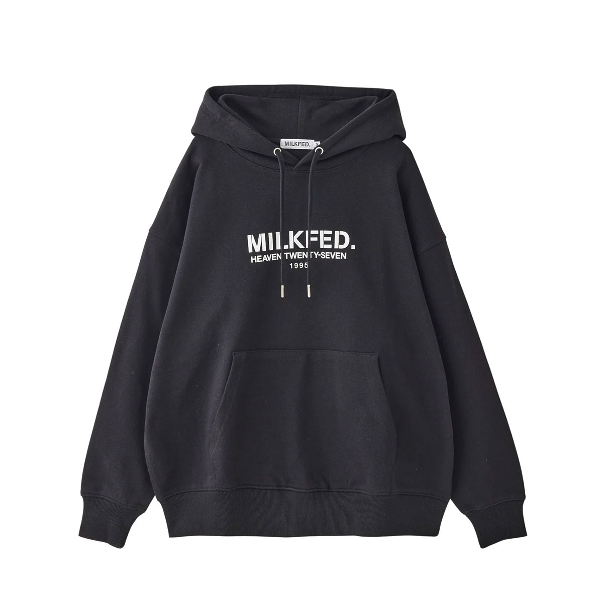 ��30%OFF ������ۥߥ륯�ե��� ��ǥ����� �ѡ����� �������å� �ա��� ���� ��� ��3�� M L �͵��֥��� MILKFED. ���� | STENCIL LOGO WIDE SWEAT HOODIE��103253012006��