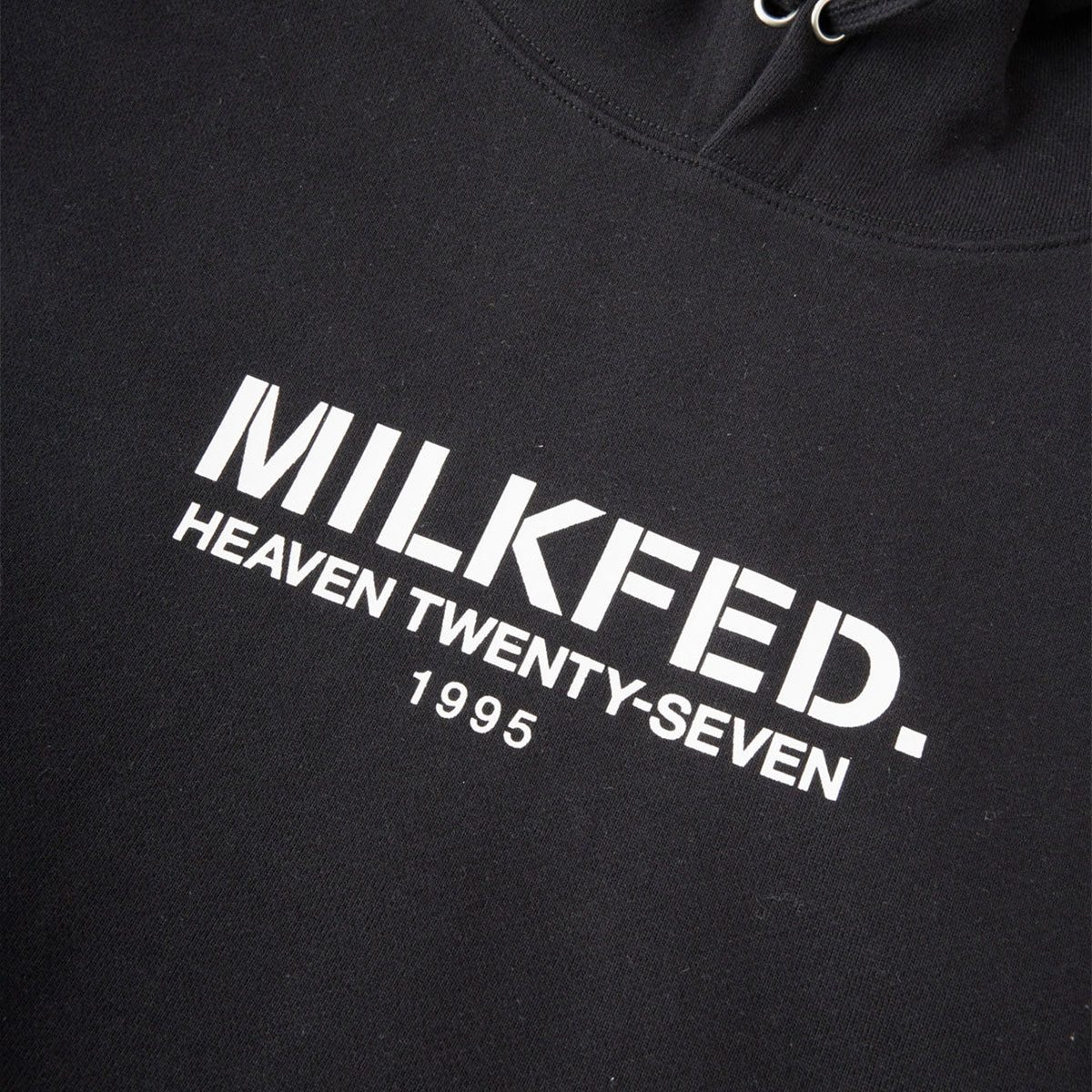 ��30%OFF ������ۥߥ륯�ե��� ��ǥ����� �ѡ����� �������å� �ա��� ���� ��� ��3�� M L �͵��֥��� MILKFED. ���� | STENCIL LOGO WIDE SWEAT HOODIE��103253012006��