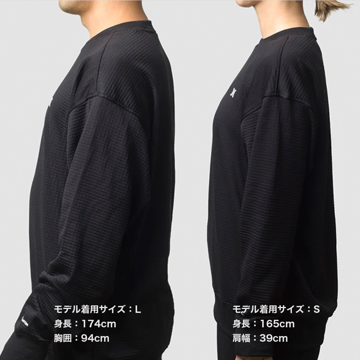 ��20%OFF ���ե�����ۥϡ��졼 �ե���ȥ� ��åե륤��ʡ� ����T ĹµT����� ��� ��ǥ����� �ۿ�®�� S M L XL �͵��֥��� HURLEY ���� |  PHANTOM WAFFLE INNER LOOSE CREW��MIW2200004��