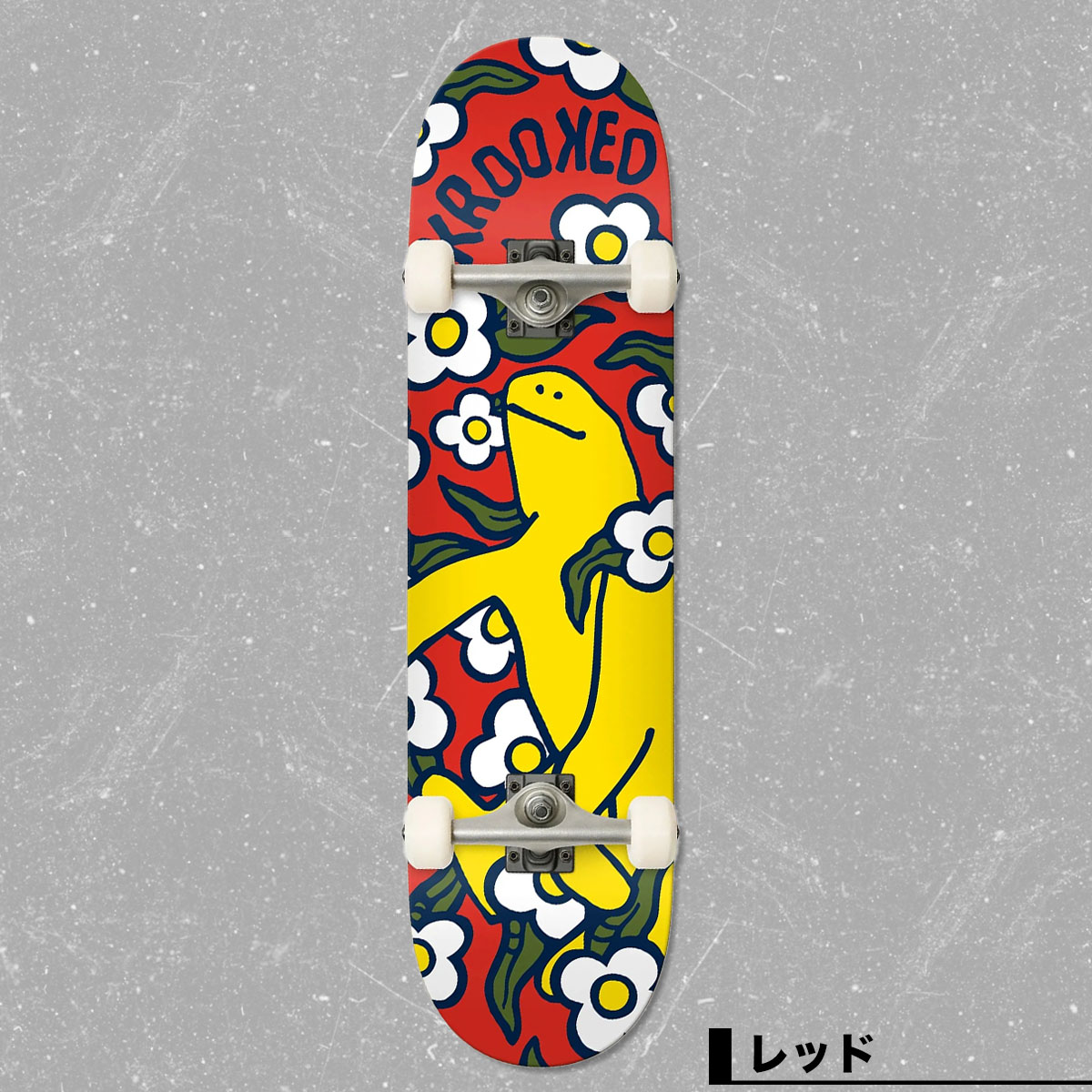 ���륭�å� �������ȥܡ��� �����ܡ� ����ץ꡼�� 7.3 / 7.5inc ���å� �Ҷ� �������ȥǥå� ���������� �͵��֥��� KROOKED | SHMOO VIBES ��110232-��