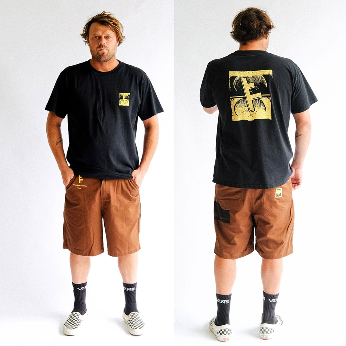 ��20%OFF ���ꥢ��󥹥������ FORMER | SLANT F CRUX T-SHIRT ��FTE-26227��