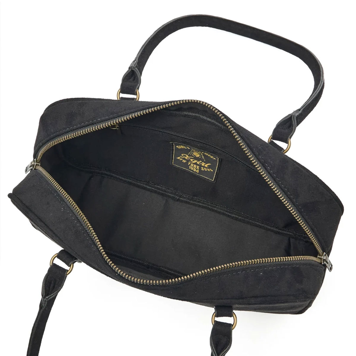 X-GIRL | TONAL XG EMBLEM LANDSCAPE HANDBAG��105263053003��