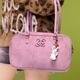 X-GIRL | TONAL XG EMBLEM LANDSCAPE HANDBAG��105263053003��