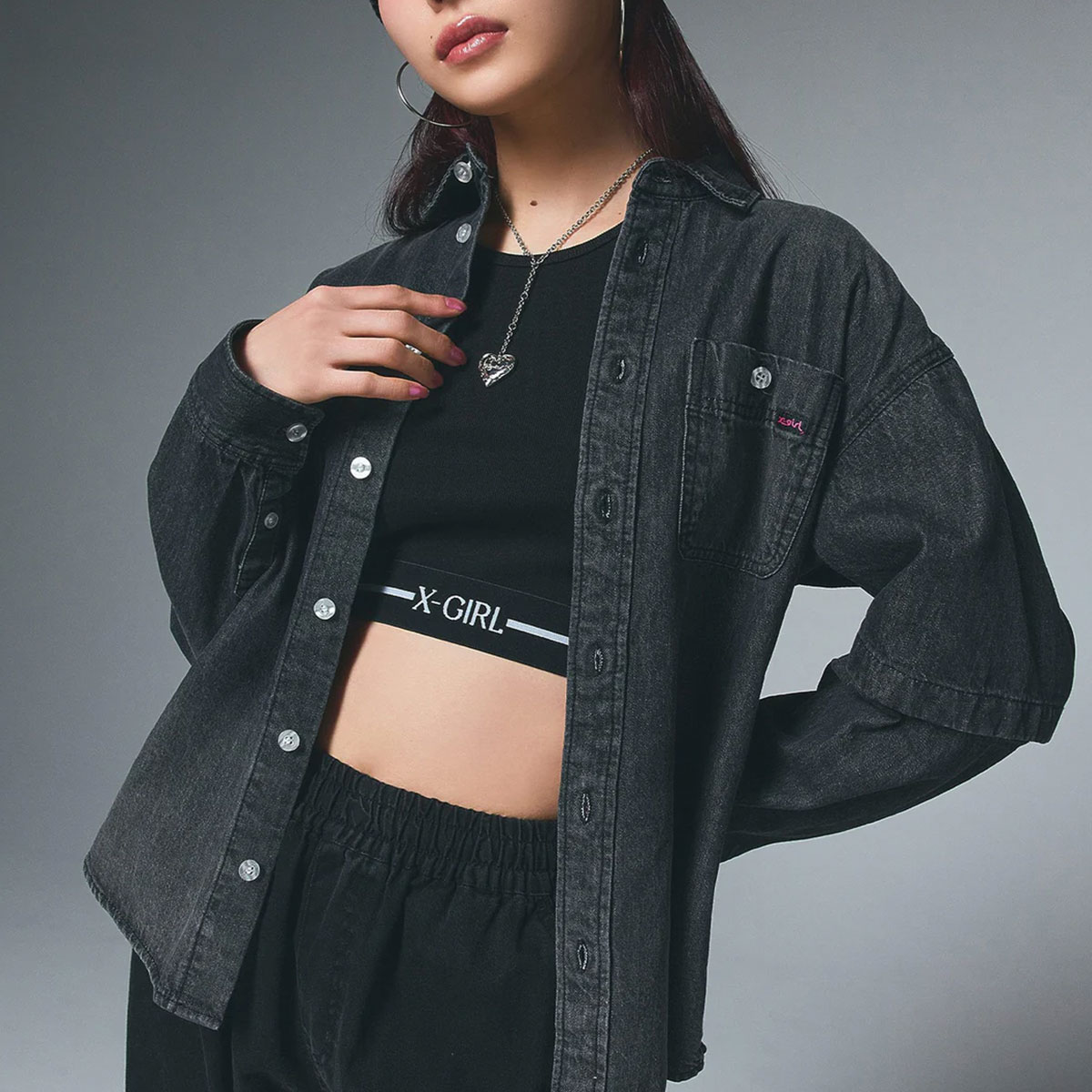 ��30%OFF ���ꥢ��󥹥�����ۥ��å��������� ���󥯥ȥå� �ȥåץ� �����åץɾ� ȩ���� ����ʡ� ��� ��3�� S M ���ȥ꡼�ȿ͵��֥��� X-GIRL ���� | LG AND STRIPE TANK T��105252013024��