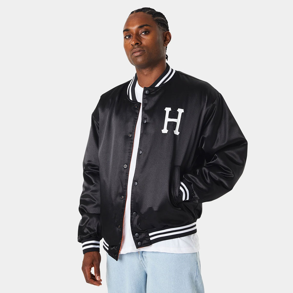 20%OFF ۥϥ HUF 㥱å С֥   ǥ ֥å L XL ܡ  ͵֥ | BACK 2 BACK REVERSIBLE JACKETJK004510tr