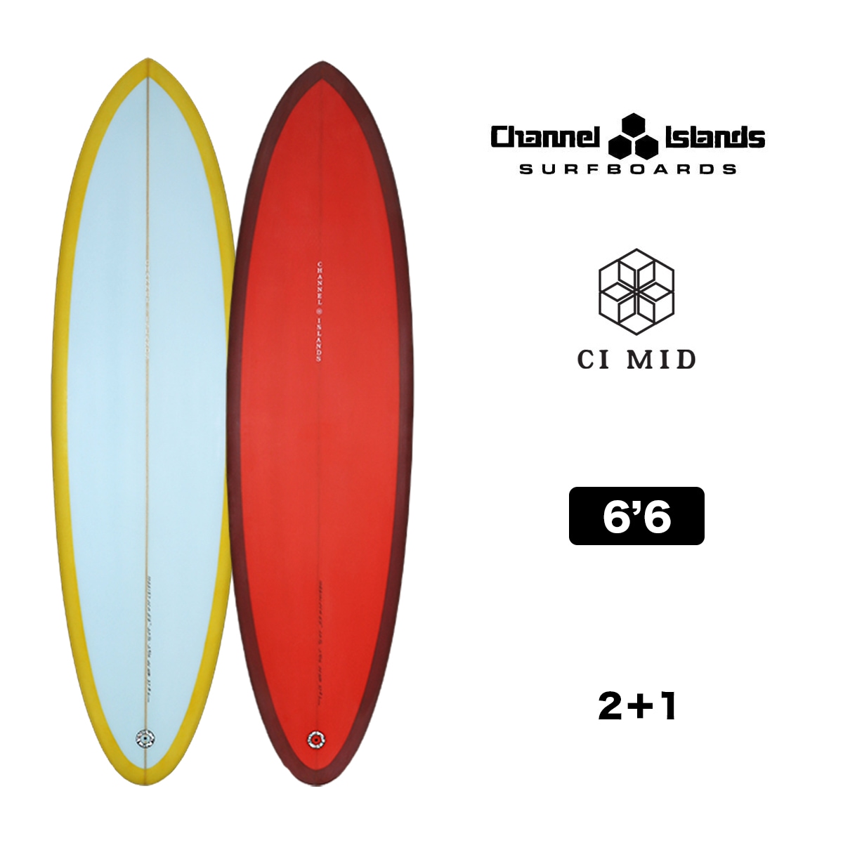 Channel s サーフボード 値下げ中 CHANNEL ISLANDS CI Mid PU 6'6 37.8L チャンネルアイランズ シーアイ