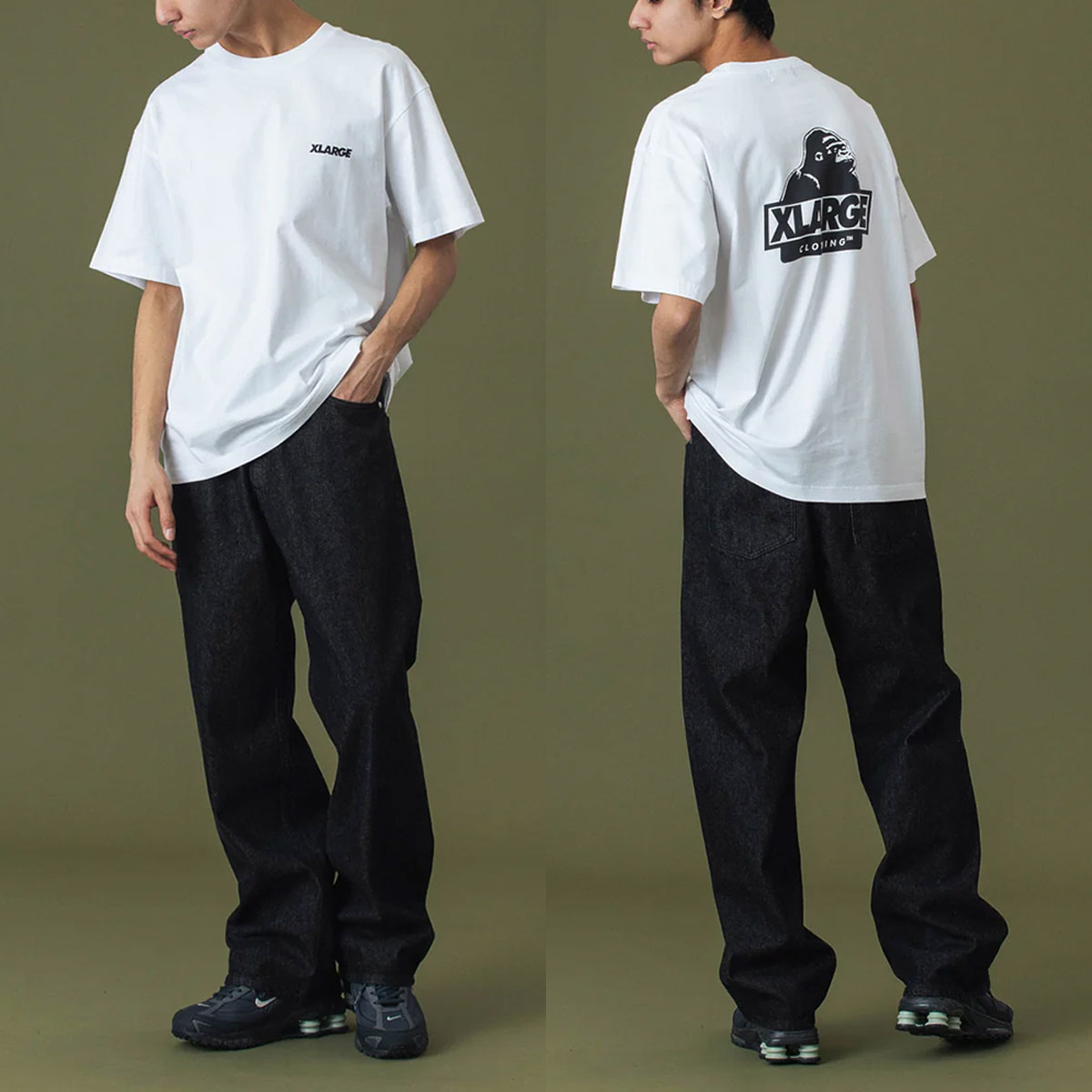 �ڥ��ꥹ�ޥ�������ۥ������ȥ�顼�� ��� ȾµT����� �ȥåץ� ���� ���� ����� ��5�� M L ���ȥ꡼�� �͵��֥��� XLARGE ���� 2025 ���� | SLANTED OG S/S TEE��101253011001��