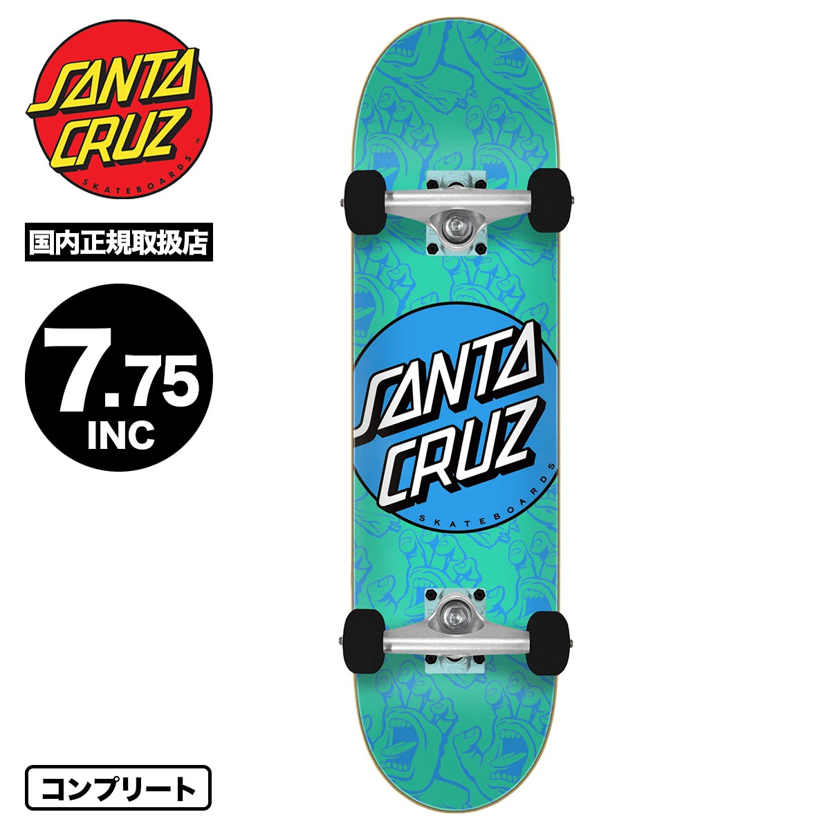 SANTA CRUZ SKATEBOARDS | OTHER DOT HANDS MINI 7.75inc��11117497-161516��