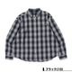 XLARGE | OVERDYED OMBRE CHECK SHIRT��101263014004��