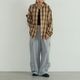 XLARGE | OVERDYED OMBRE CHECK SHIRT��101263014004��