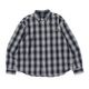 XLARGE | OVERDYED OMBRE CHECK SHIRT��101263014004��