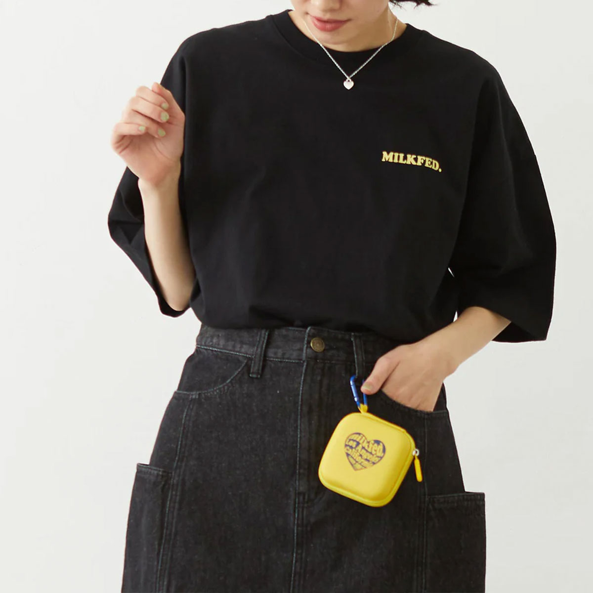 MILKFED. | ROUND DONUTS WIDE S/S TEE��103262011016��