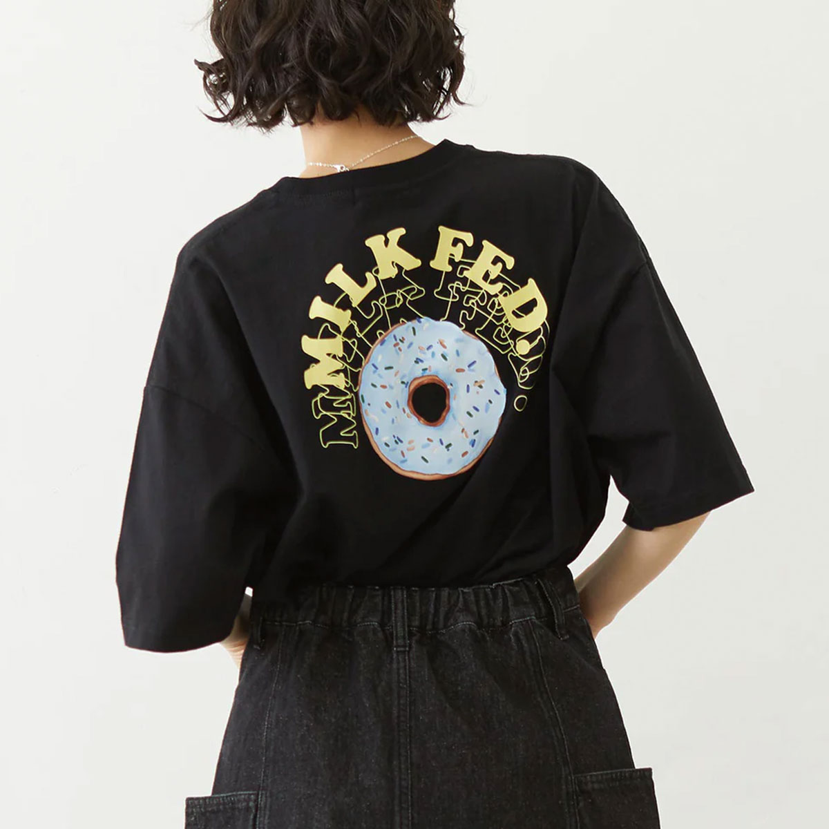 MILKFED. | ROUND DONUTS WIDE S/S TEE��103262011016��