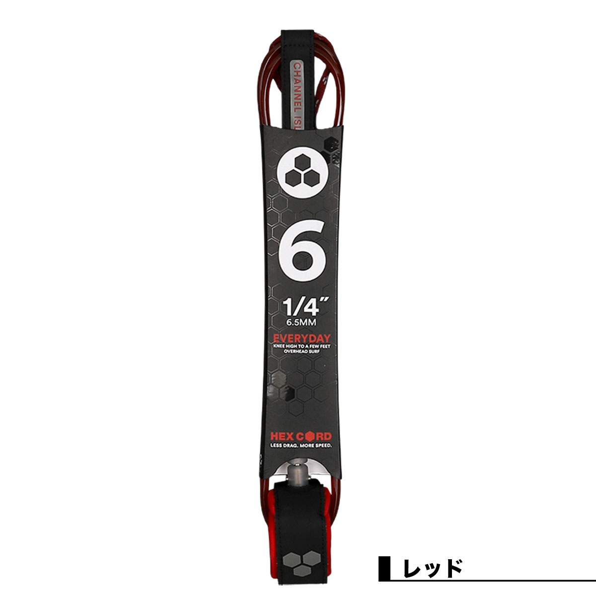 Channel Islands Surfboards  |  HEX EVERYDAY LEASH 6ft x 1/4inch��LSH-HEX��