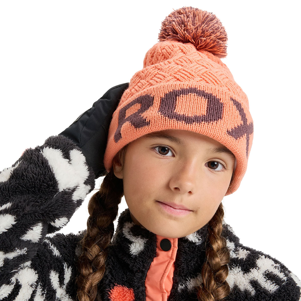 ��30%OFF ���ꥢ��󥹥�����ۥ������� ���å� �ӡ��ˡ� �˥å�˹ ˹�� �ݥ�ݥ� �Ҷ� ��2�� �����ե��� ���Ρ� �͵��֥��� ROXY ���� 2025 ���� | EFFIE GIRL BEANIE��ERGHA03356��