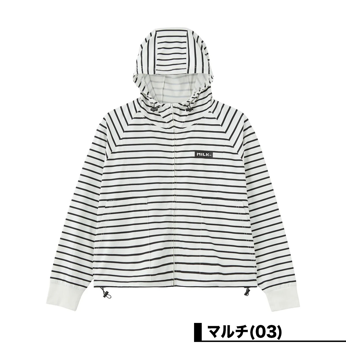 �ڥ��ޡ��������  MILKFED. | RASH GUARD ZIP HOOD��103262012001��