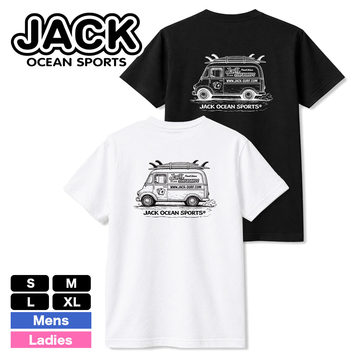 JACK OCEAN SPORTS  | METRO VAN SURF TEE B��T0115J��