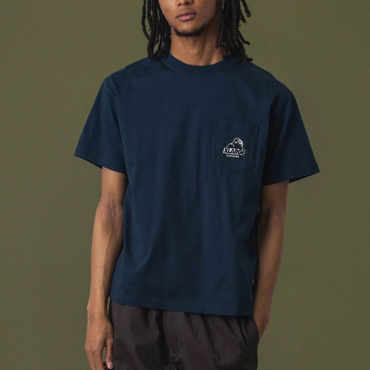 �ڿ��ե�����ۥ������ȥ�顼�� ��� ȾµT����� �ȥåץ� ���� ���� ����� �ɽ� �ݥ��å� ��4�� M L ���ȥ꡼�� �͵��֥��� XLARGE ���� 2025 ���� | SLANTED OG S/S POCKET TEE��101253011005��