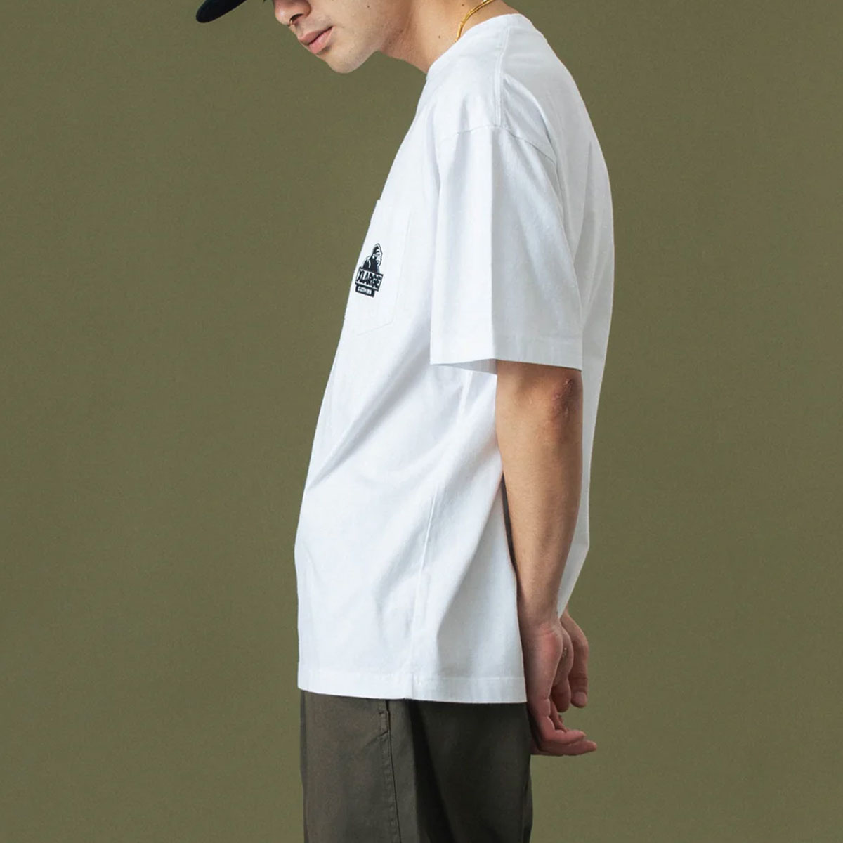 �ڿ��ե�����ۥ������ȥ�顼�� ��� ȾµT����� �ȥåץ� ���� ���� ����� �ɽ� �ݥ��å� ��4�� M L ���ȥ꡼�� �͵��֥��� XLARGE ���� 2025 ���� | SLANTED OG S/S POCKET TEE��101253011005��