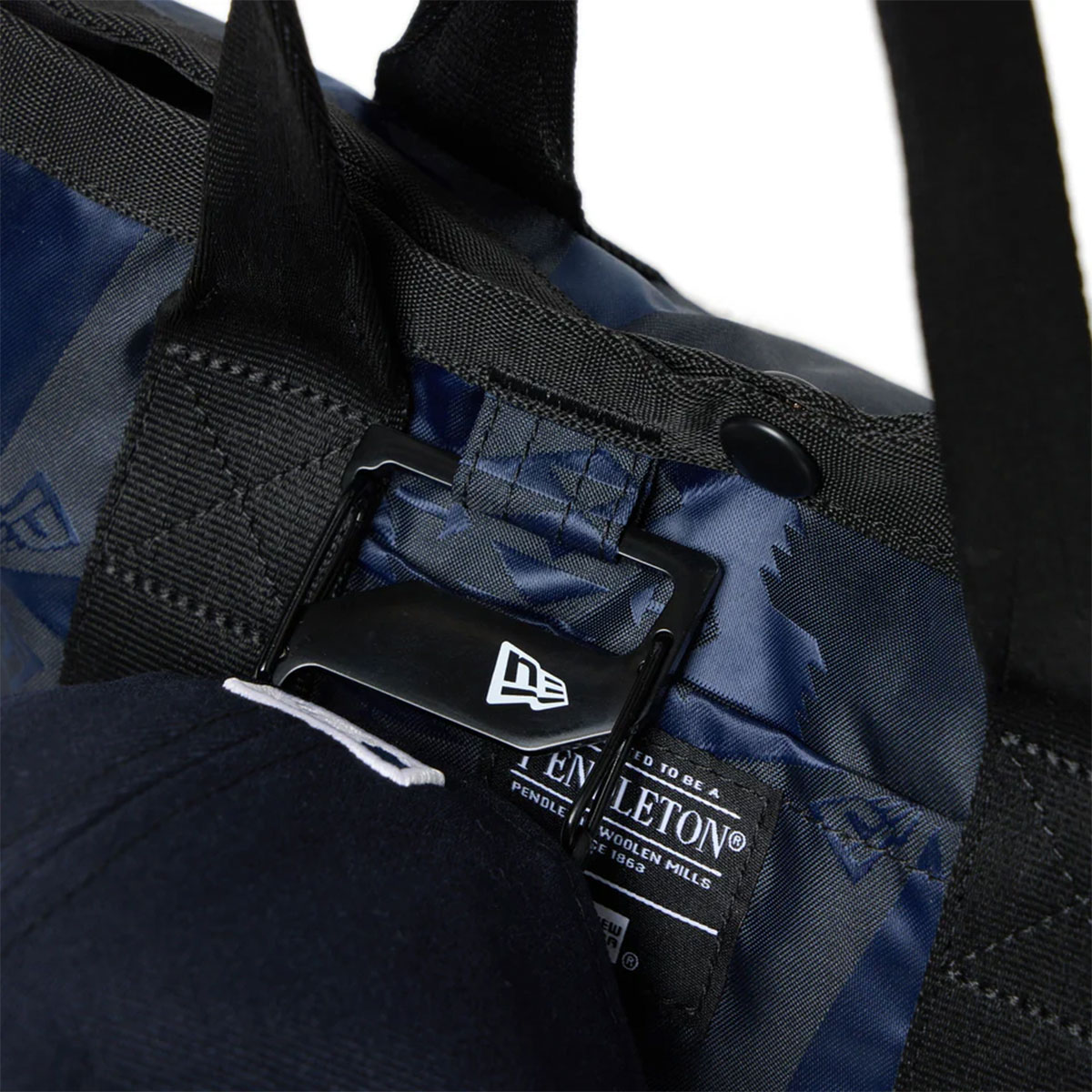 �˥塼���� �ߥ� �ȡ��ȥХå� 6L �ե����ʡ� ��� ��ǥ����� �ڥ�ɥ�ȥ� ����� ��¦�ݥ��å� �͵��֥��� NEW ERA  newera | 6L Pendleton��14683706��