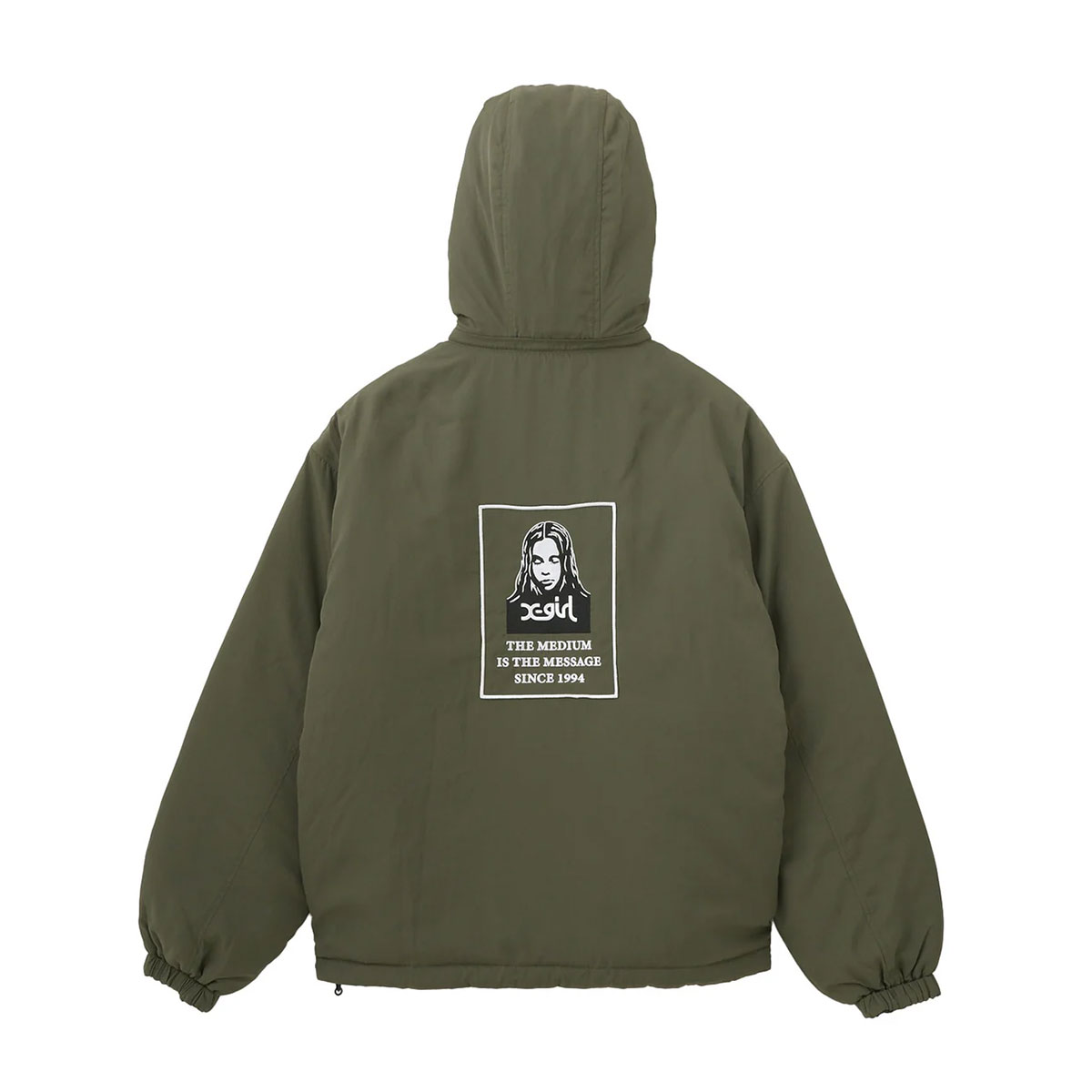 ��30%OFF ���ꥢ��󥹥�����ۥ��å��������� ��ǥ����� ��С����֥� ���㥱�å� �������� ����ƥ��� �ա��ɼ�곰���� ��3�� S M ���ȥ꡼�ȿ͵��֥��� X-GIRL ���� 2025 �����105253021006��