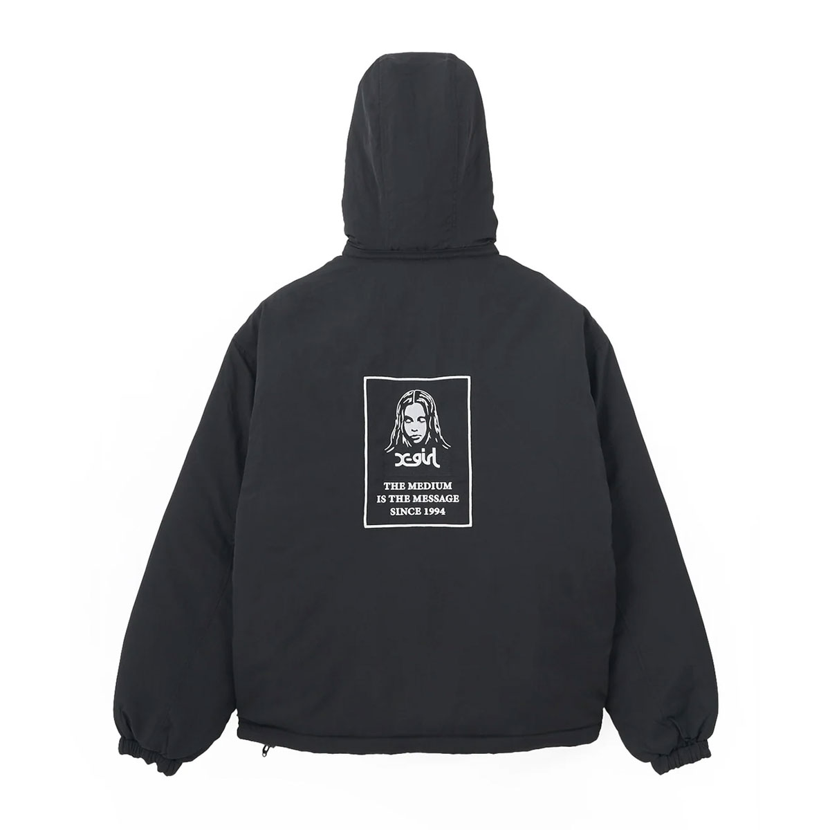 ��30%OFF ���ꥢ��󥹥�����ۥ��å��������� ��ǥ����� ��С����֥� ���㥱�å� �������� ����ƥ��� �ա��ɼ�곰���� ��3�� S M ���ȥ꡼�ȿ͵��֥��� X-GIRL ���� 2025 �����105253021006��