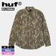HUF �ϥ� Ĺµ����� ��� ��ǥ����� �����ǥ���� ������ �������ȥܡ��� ���������� �͵��֥��� ���� ���� 2025 | WARPED CAMO CORDUROY SHIRT��BU00256��