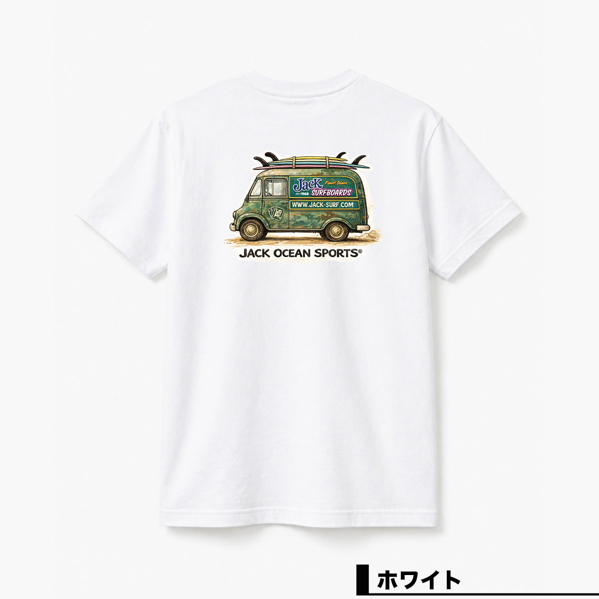 JACK OCEAN SPORTS  | METRO VAN SURF TEE D��T0117J��