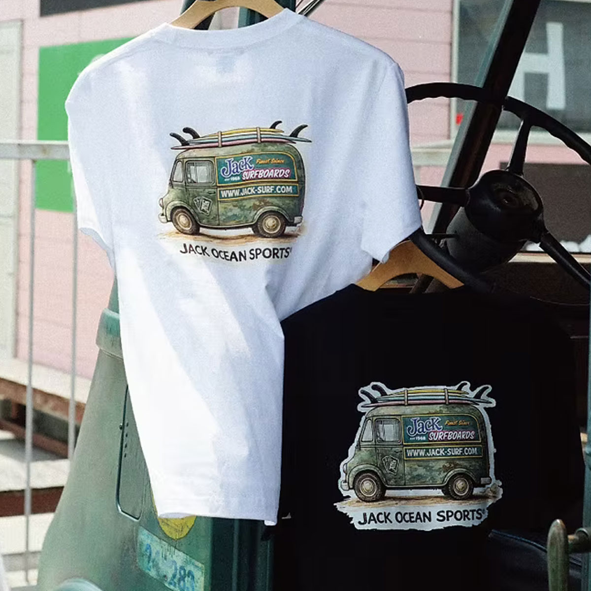 JACK OCEAN SPORTS  | METRO VAN SURF TEE D��T0117J��