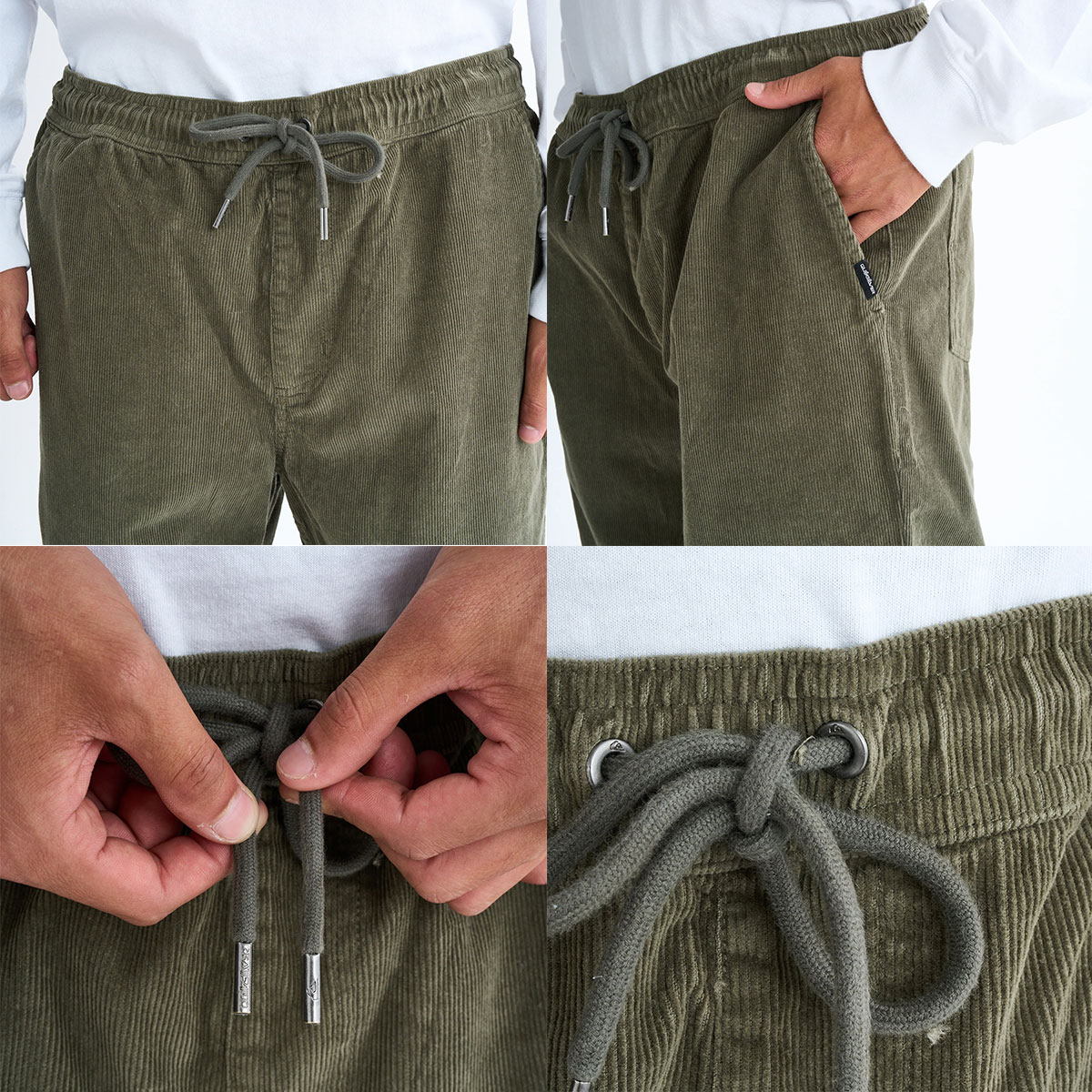 ��20%OFF ���ꥹ�ޥ��������QUIKSILVER �����å�����С� ���  �ѥ�� �ܥȥ� �����ǥ���� �������ȥ��� ��3�� M L �����ե��� �͵� �֥��� ���� | TAXER REGULAR CORD PANT��EQYNP03315��