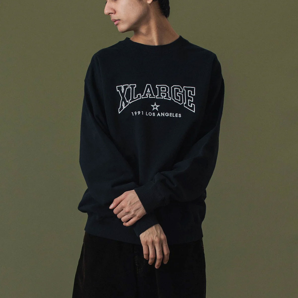 ��30%OFF ������ۥ������ȥ�顼�� ��� �������å� �ȥ졼�ʡ� �ȥåץ� ���� ��3�� M L  ���ȥ꡼�� �͵��֥��� XLARGE ���� 2025 ���� | BRIDGE LOGO CREWNECK SWEATSHIRT��101253012001��